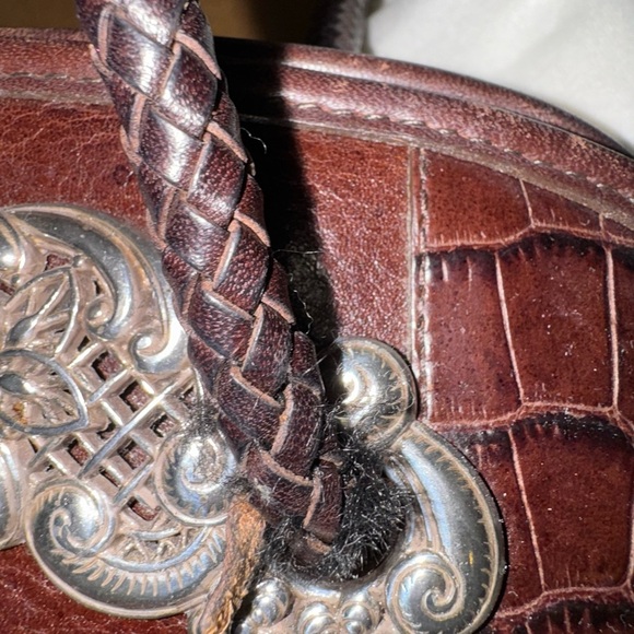 Brighton Chocolate Chantilly Brown Leather Handbag - Picture 6 of 14